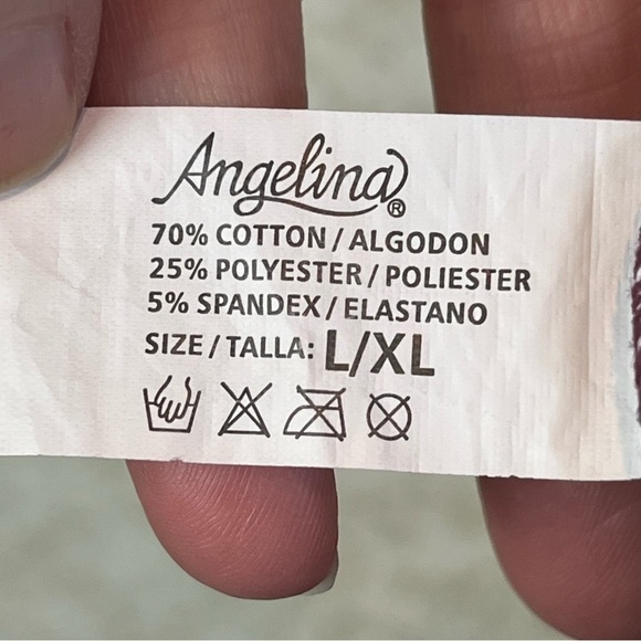 Angelina Skirt Legging Combo Merlot Maroon Color Size Large - Picture 14 of 15